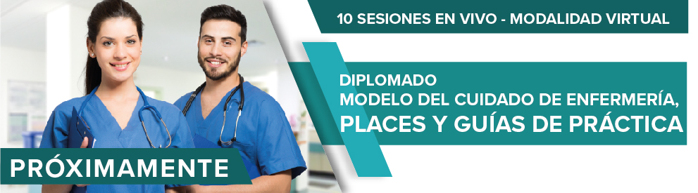 Diplomado en Modelo del Cuidado de Enfermería, PLACES y Guías de Práctica Clínica